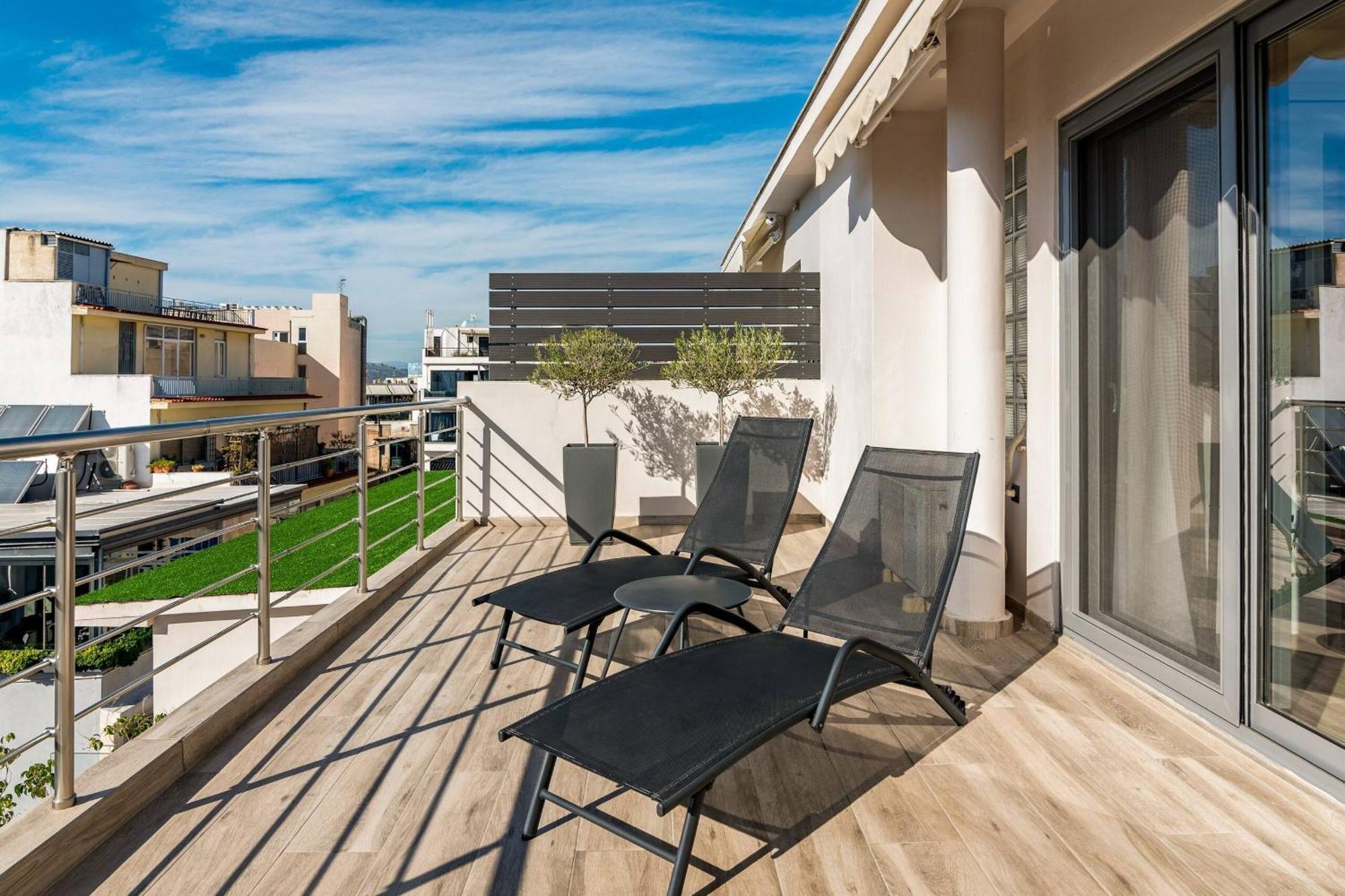 Dreamy Athens Penthouse With Acropolis View Apartment Ngoại thất bức ảnh