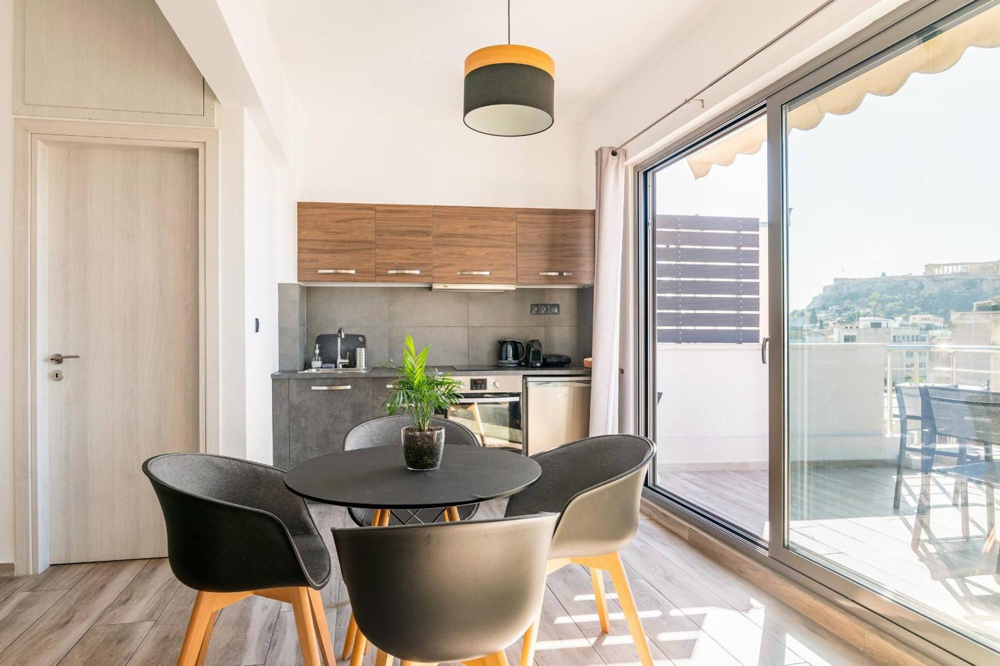 Dreamy Athens Penthouse With Acropolis View Apartment Ngoại thất bức ảnh
